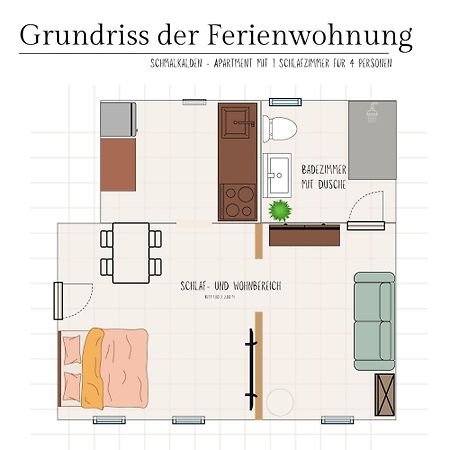 Ferienwohnung Smalcalda Esterno foto