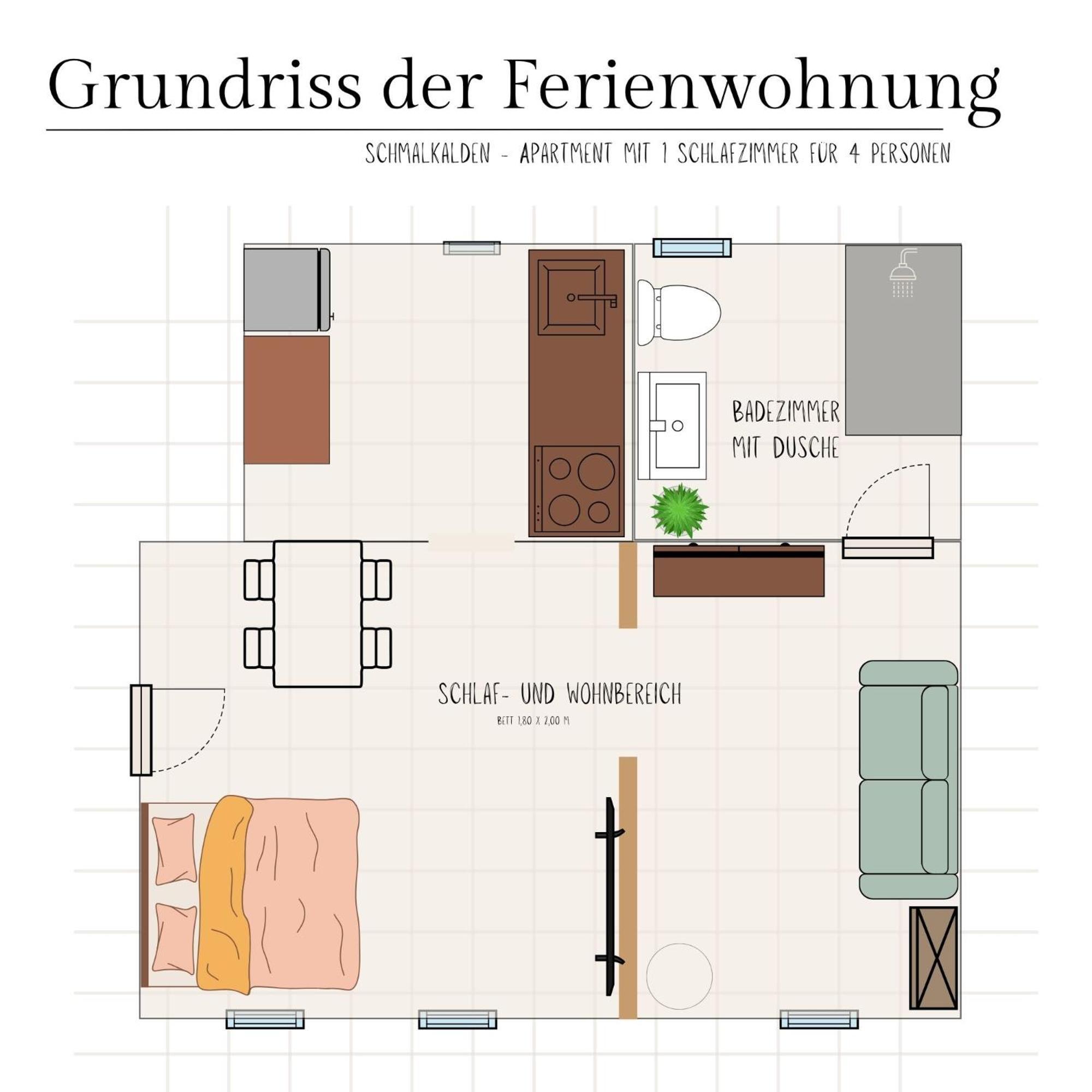 Ferienwohnung Smalcalda Esterno foto